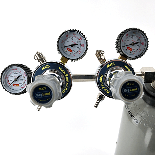Dual Pressure MKIII Regulator - Type 30 & PRV 80PSI - KegLand
