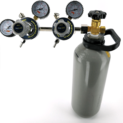 Dual Pressure MKIII Regulator - Type 30 & PRV 80PSI - KegLand