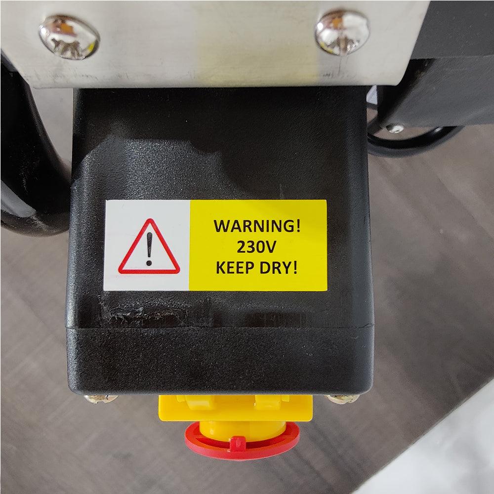 Electric Fruit Crusher - Stainless Steel - KegLand