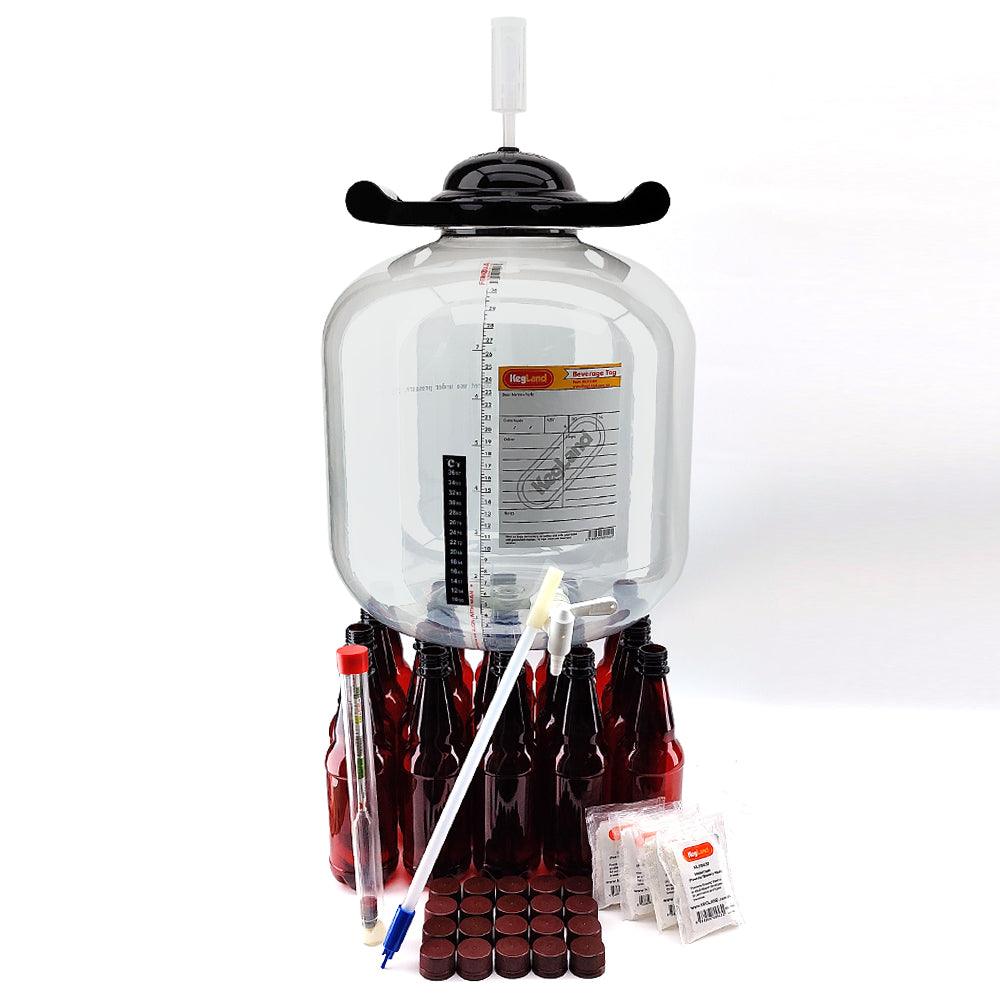 FermZilla - Flat Bottom 30L - PET Bottle Starter Kit - KegLand