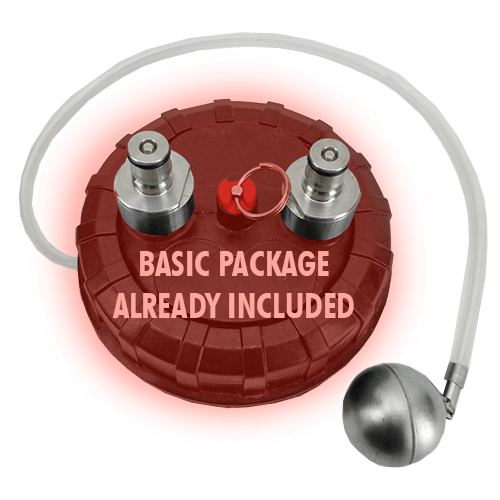 FERMZILLA STAINLESS STEEL PRESSURE KIT - SUITS CONICAL AND ALL ROUNDER MODEL - KegLand