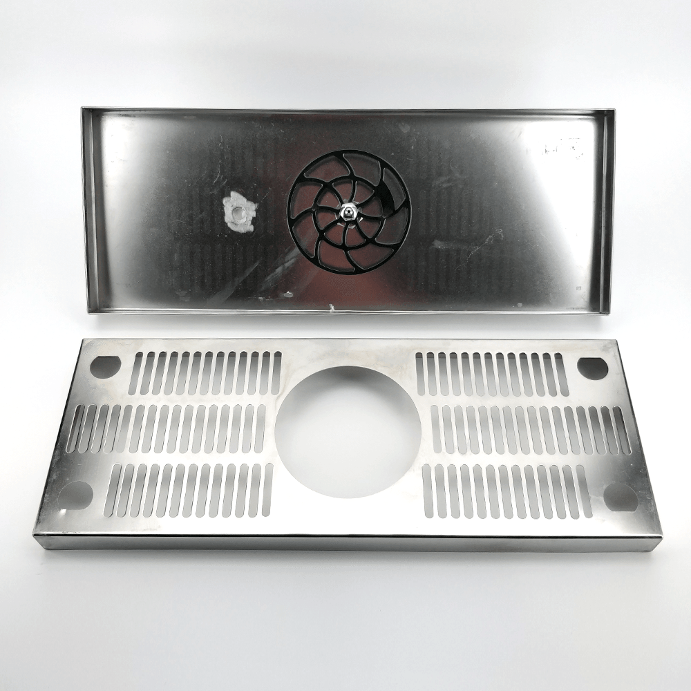 Glass Rinsing Drip Tray 460mm x 180mm - KegLand