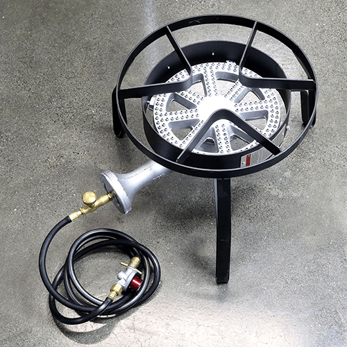 High Pressure LPG Burner kit + Needle Valve + HP Regulator - KegLand