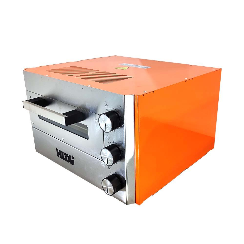 HIZO E12 Electric Pizza Oven (220-240V 10A) Orange - KegLand