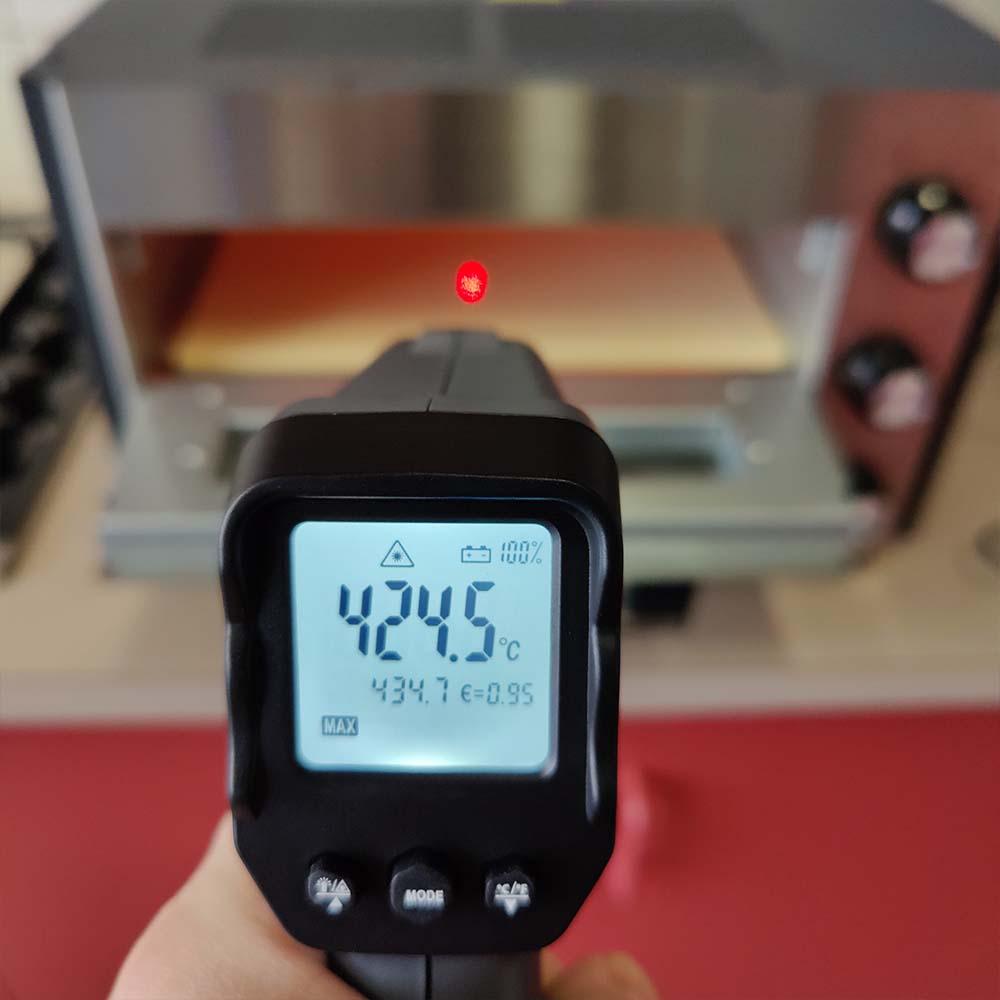 HIZO E12 Electric Pizza Oven (220-240V 10A) Orange - KegLand