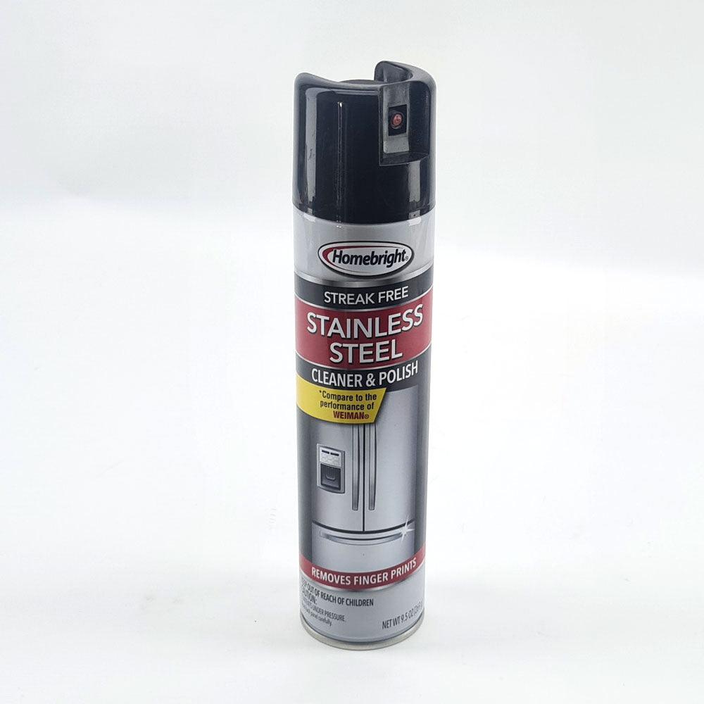 Homebright - Streak Free Stainless Steel Cleaner & Polish Spray (269g) - KegLand