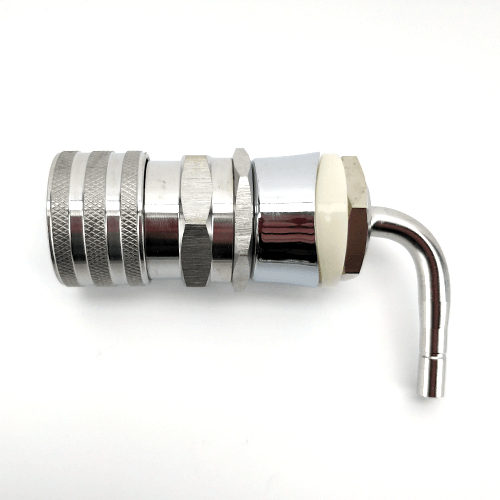 K-Lok Short Shank - Stainless Steel (6.5mm1/4'' Tail suits Duotight) - KegLand