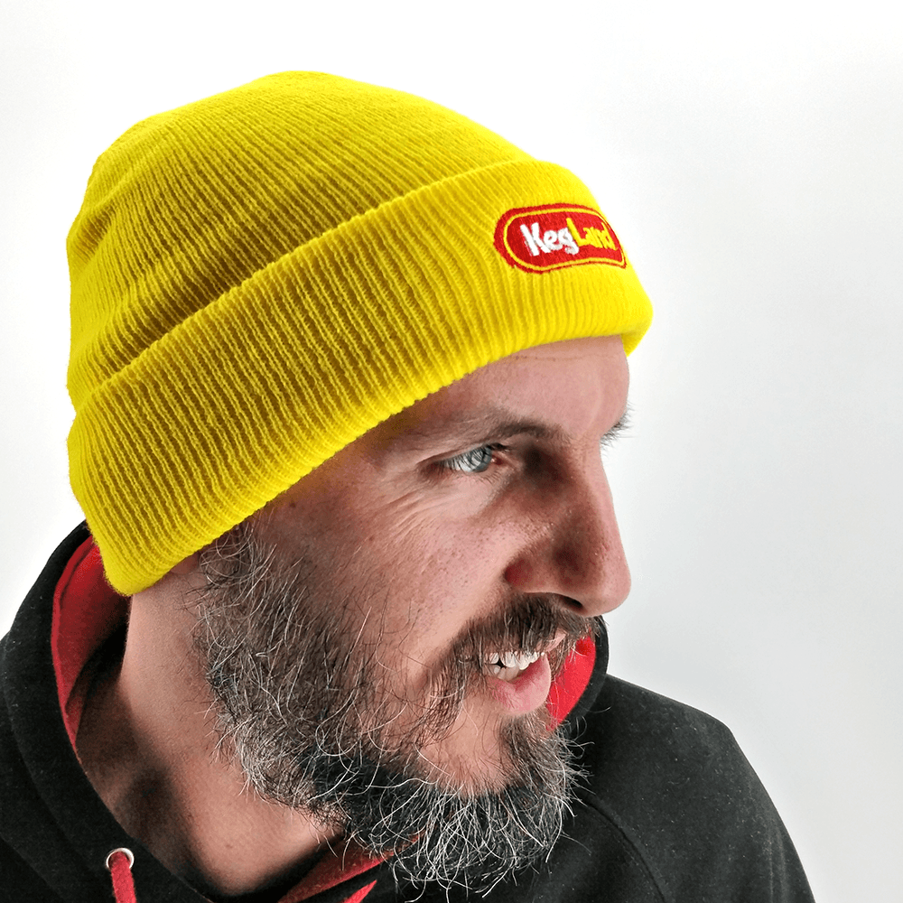 KegLand Beanie Hat (Yellow) LIMITED EDITION* - KegLand