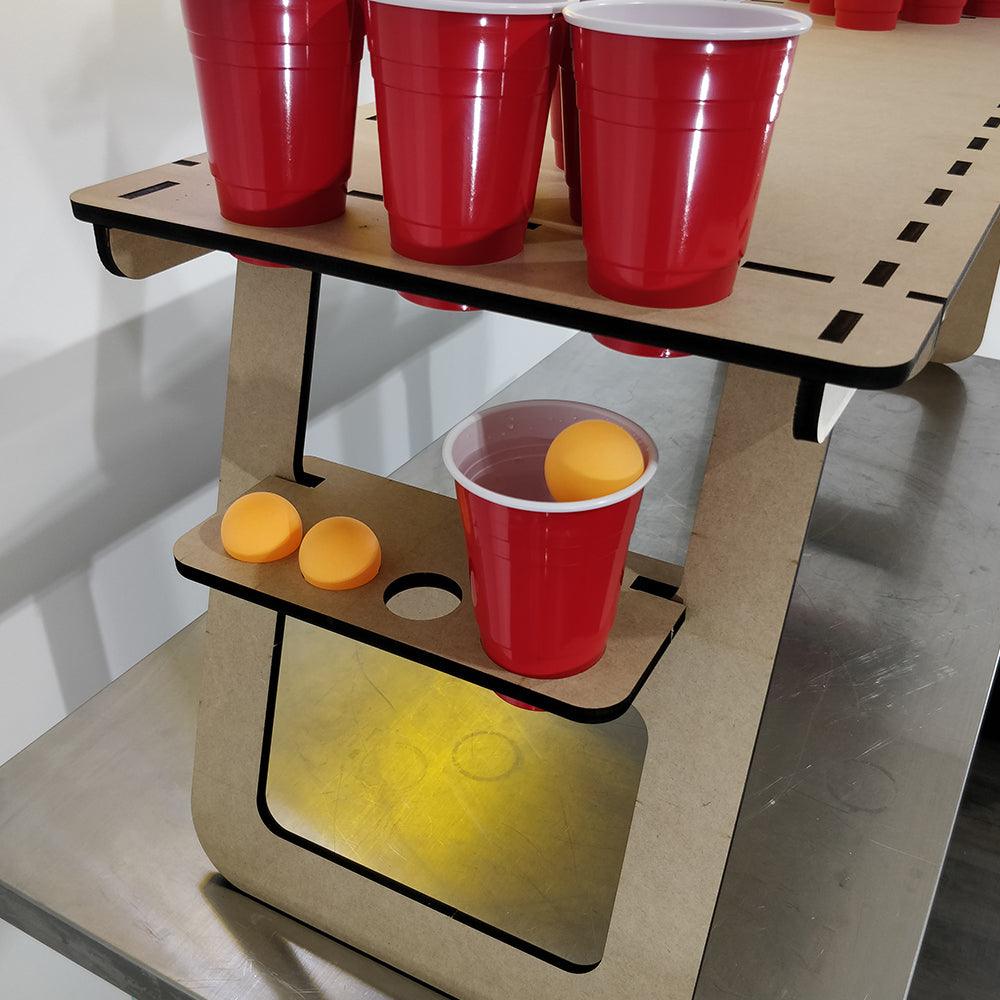 KegLand Beer Pong Table 40cm x 105cm - MDF - KegLand