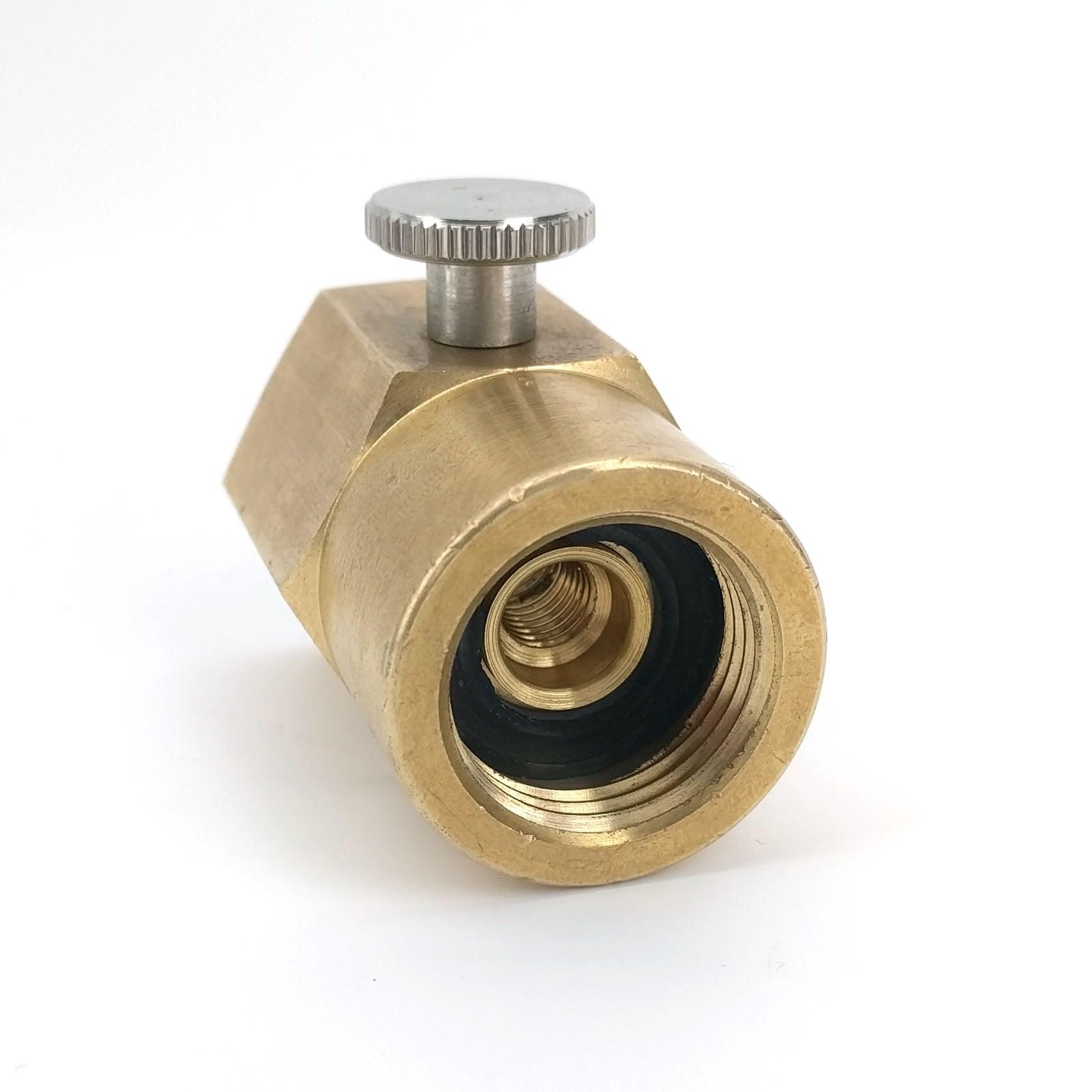 KegLand Sodastream Filling Adaptor with Bleed Valve (AUS Thread) - KegLand