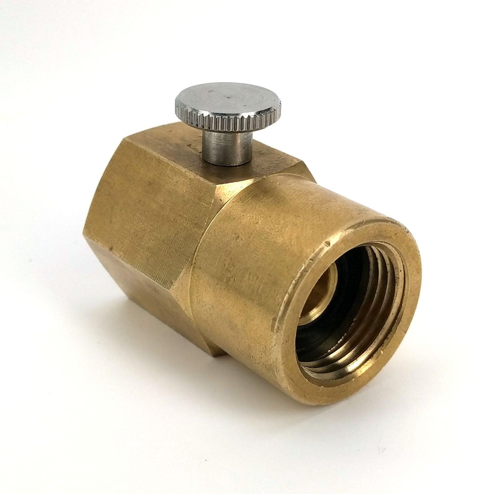 KegLand Sodastream Filling Adaptor with Bleed Valve (AUS Thread) - KegLand