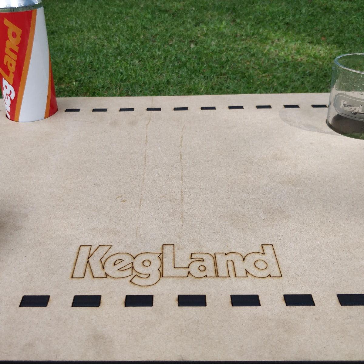 LaserCut - Mini Folding/Foldable Summer Picnic Table - MDF 60cm x 40cm - KegLand