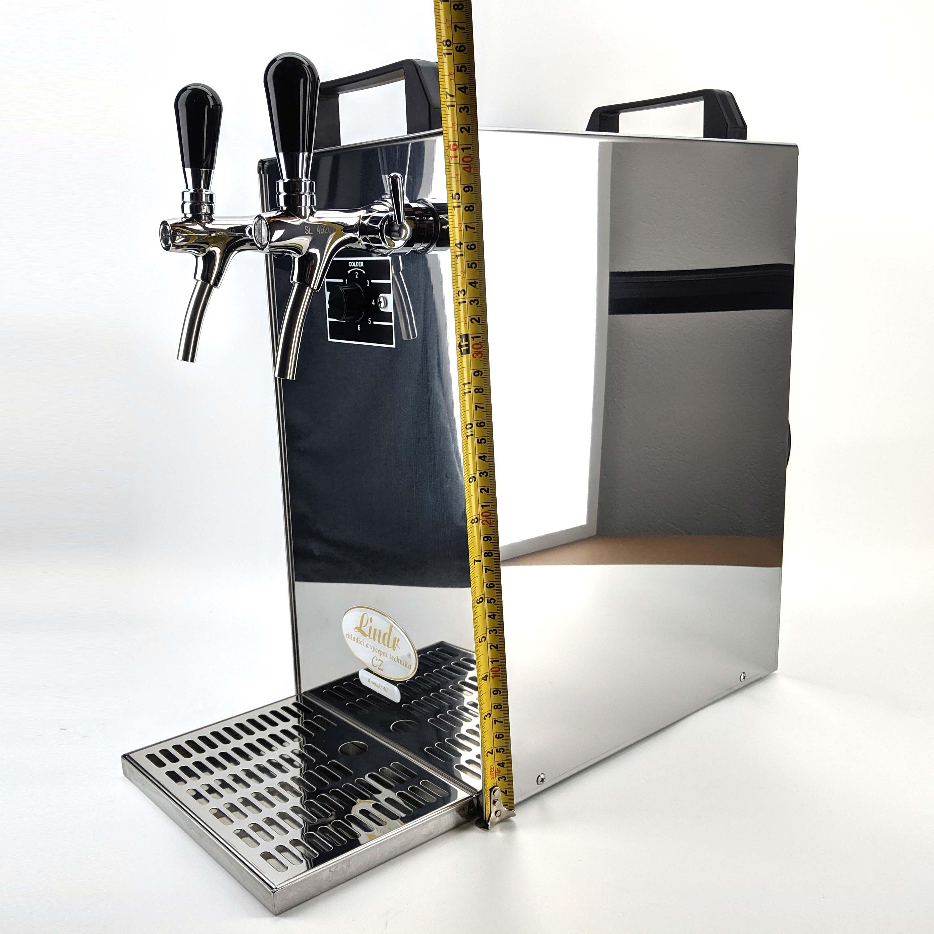 Lindr - Kontakt 40K - Bench Top Keg Dispenser - No Gas Cylinders Required - KegLand