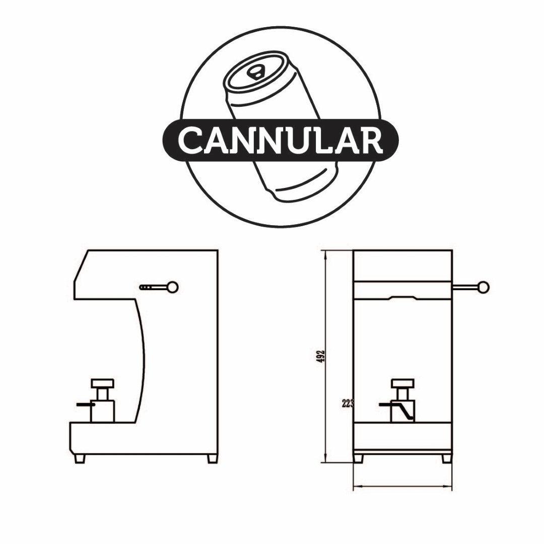 Manual Cannular - DC Canning Machine-24V - KegLand