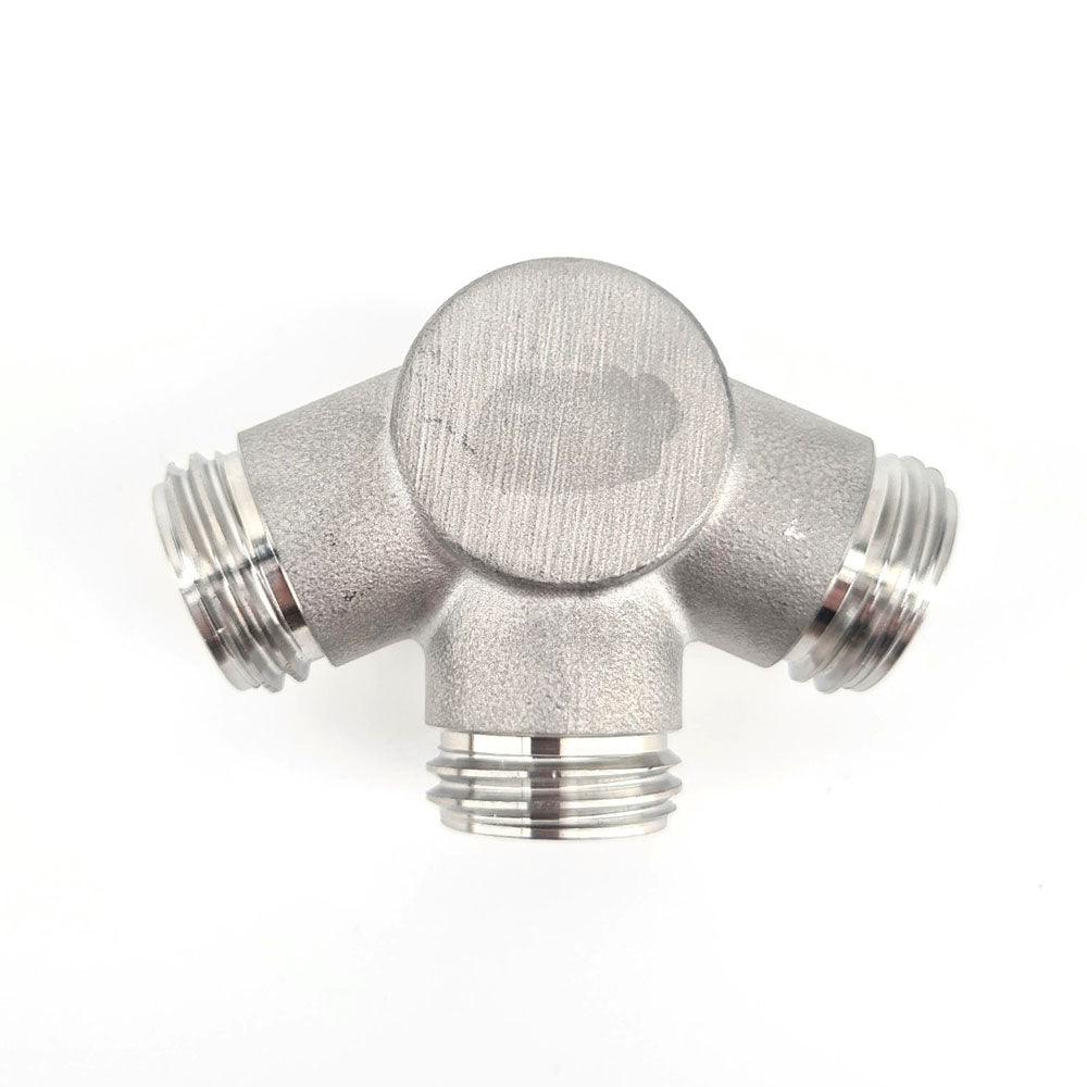 Mini Keg SS Low Profile Ball Lock Tapping Head (Lid Only) - KegLand