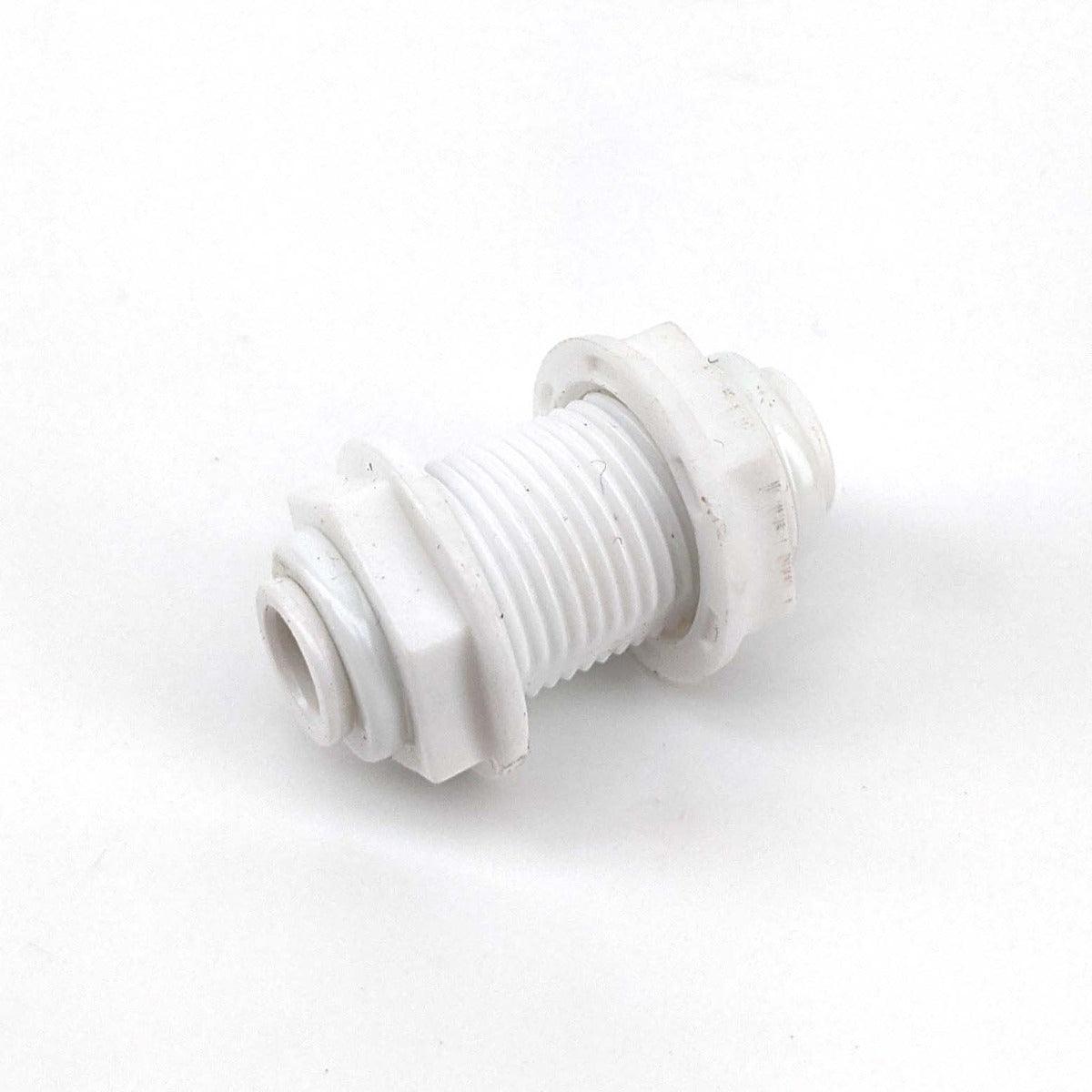 monotight - 6.35mm (¼') Female x 6.35mm (¼') Female Bulkhead with Locknut - KegLand