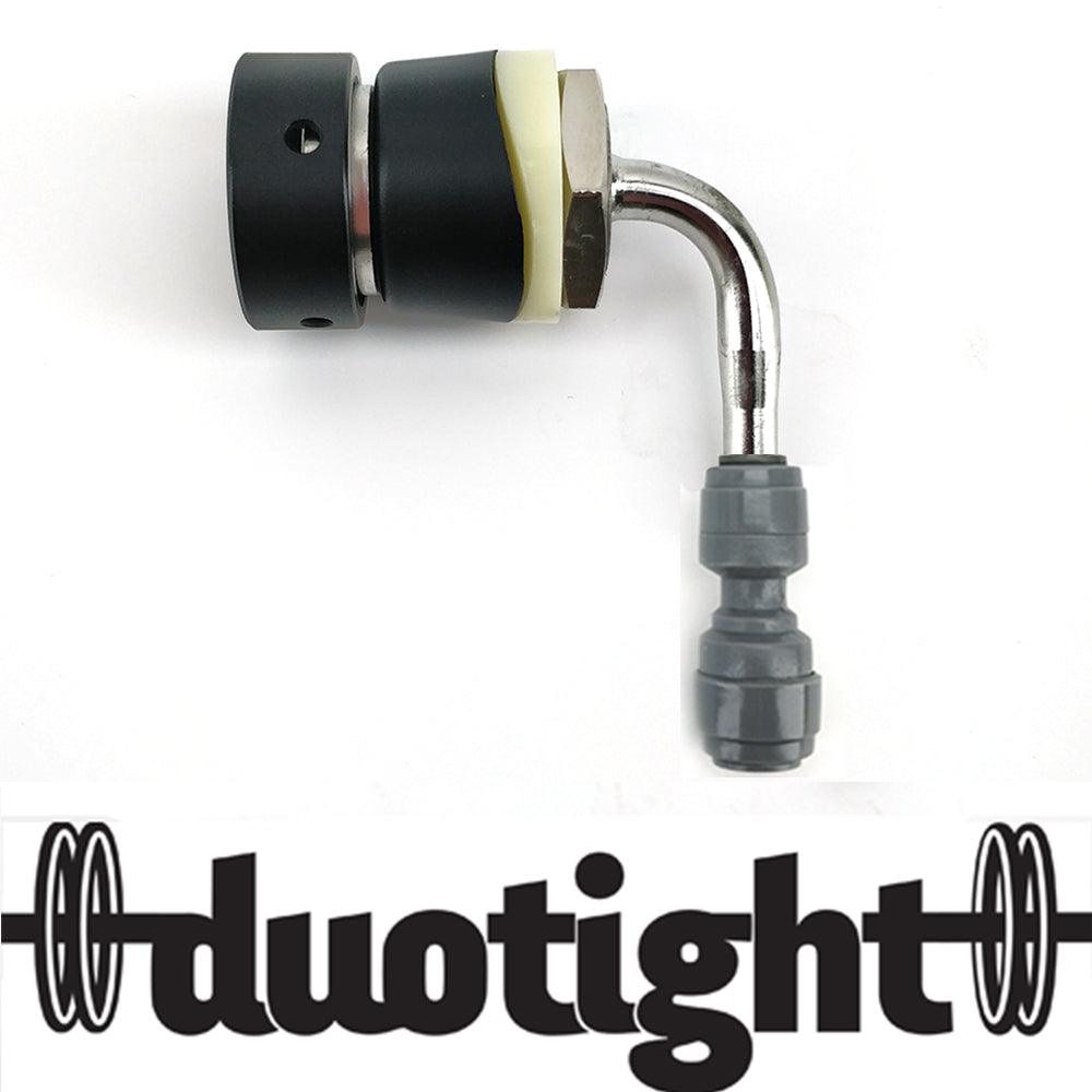 NUKATAP / duotight SS Short Shank Black - duokit - KegLand