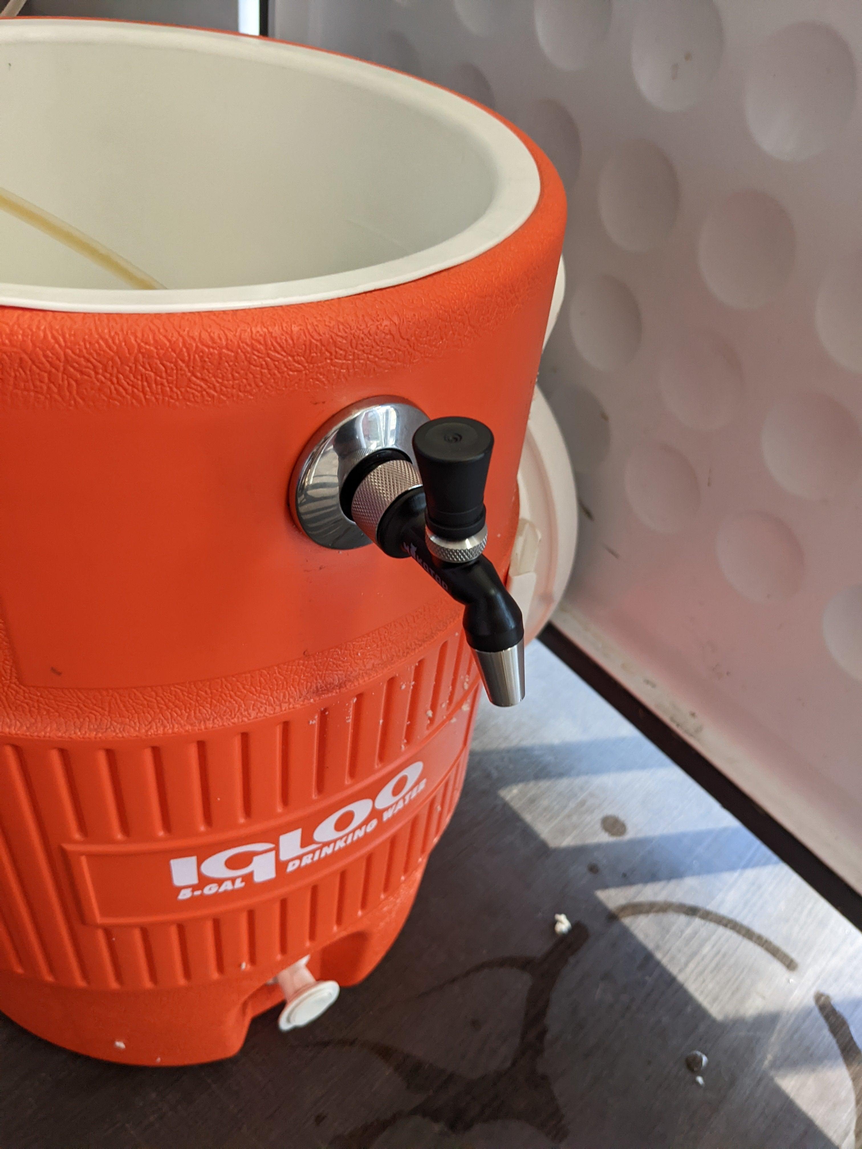 Nukatap Mini - Wall Mount Shank Kit (duotight 8mm 5/16) - KegLand