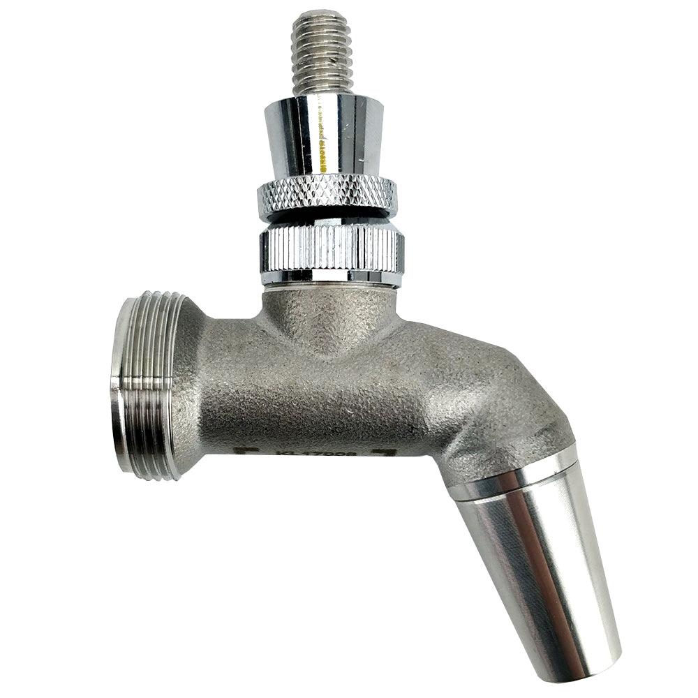 Nukatap - Raw Stainless Cast - KegLand