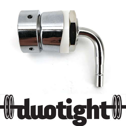 NukaTap Short Shank - 6.5mm (1/4'') Barbtail - duotight compatible - KegLand