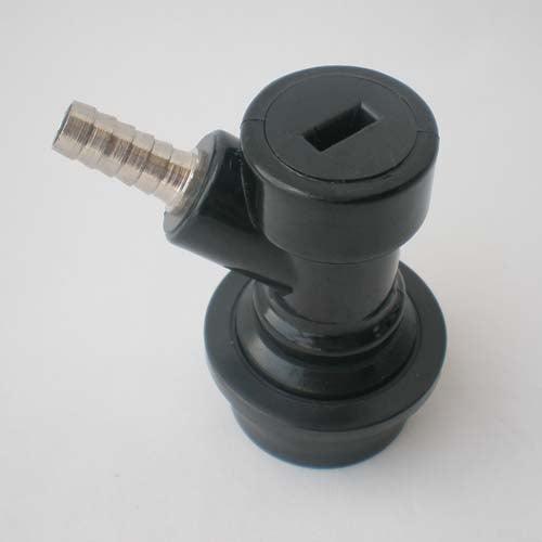 Premium Ball Lock Disconnect (Black/Liquid) - KegLand