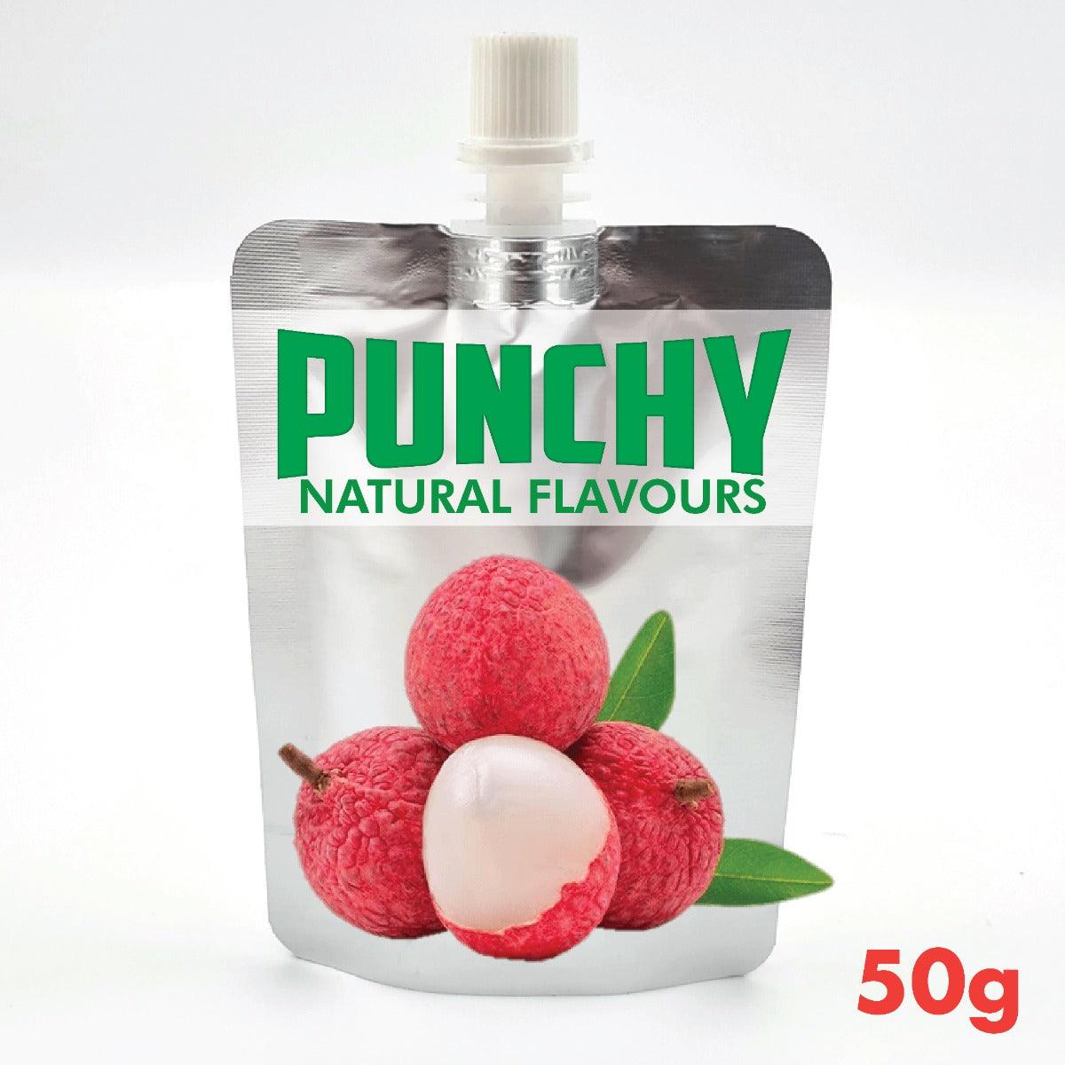 PUNCHY - Lychee Flavour Natural -100ml - KegLand