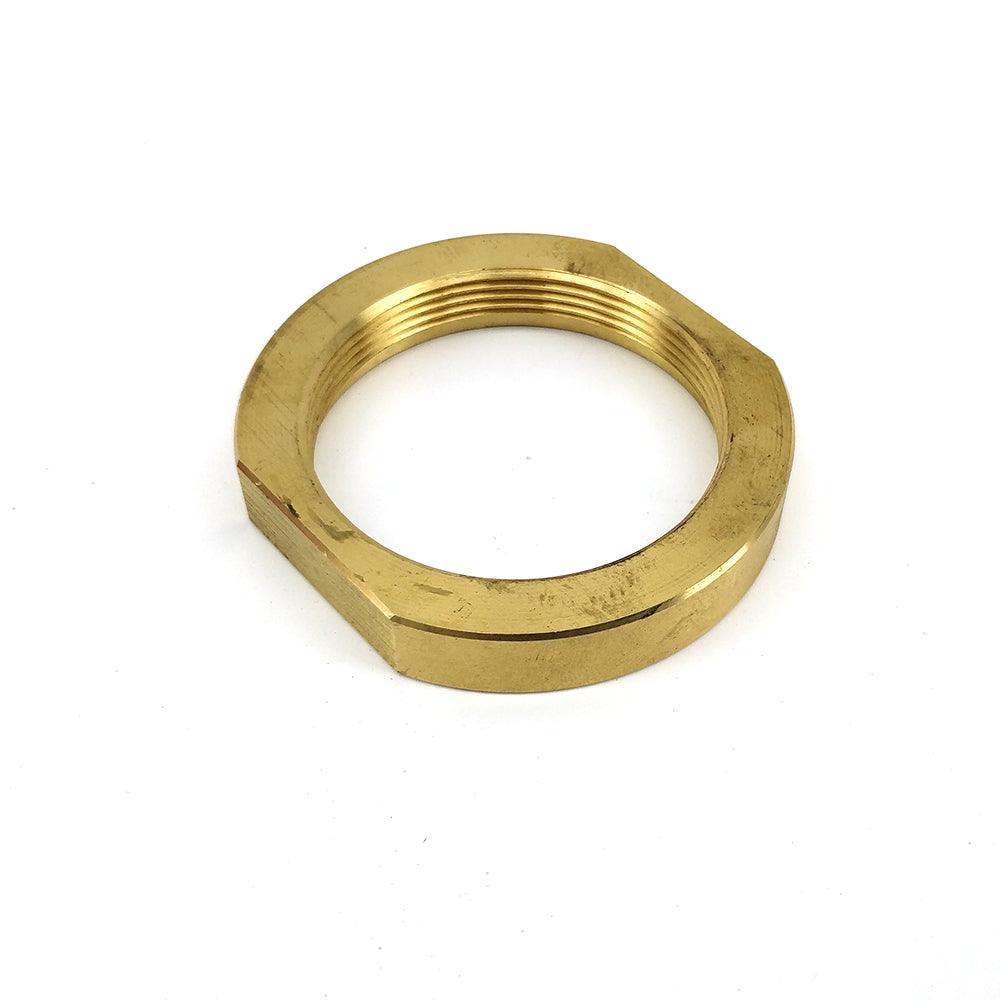 Replacement AlcoEngine Lock Nut - M47 Thread - Brass - KegLand