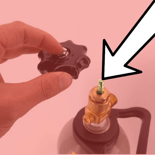 Replacement Brass Spindle - For CO2 Cylinder Valve (2.6kg & 6.0kg) - KegLand