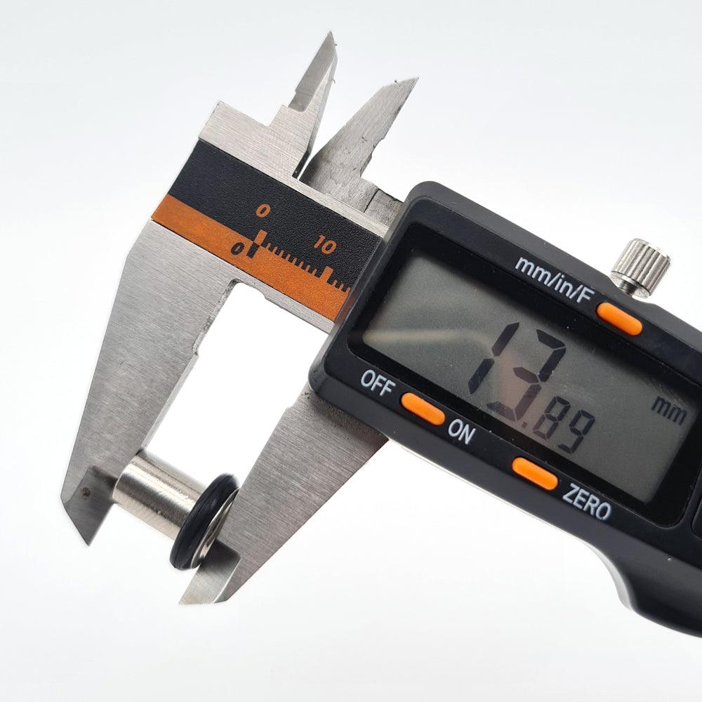 Replacement Stainless Keg Dip Tube (Short/Gas) for Mini Keg Ball Lock Tapping Head - KegLand