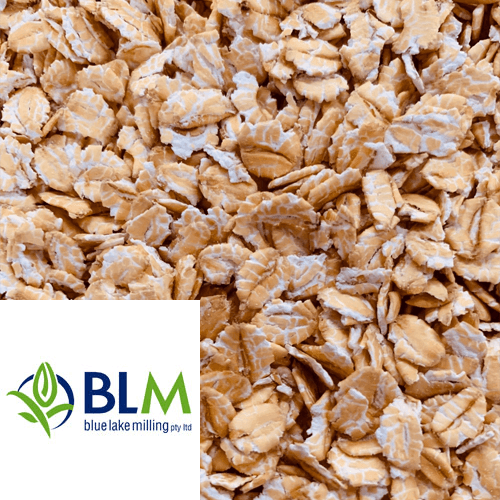 Rolled Wheat - Blue Lake Milling (AUS) - 1kg bag - KegLand