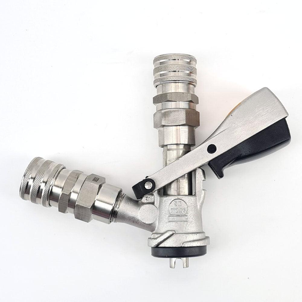 S-Type Coupler - Full Stainless Steel - K-Lok Kit - KegLand