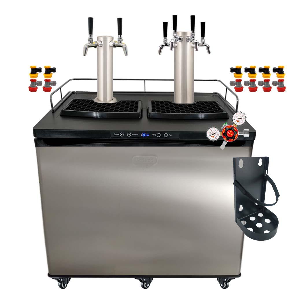 Series X Plus Kegerator Homebrew Bar Kit - KegLand