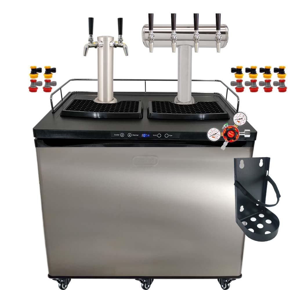 Series X Plus Kegerator Homebrew Bar Kit - KegLand