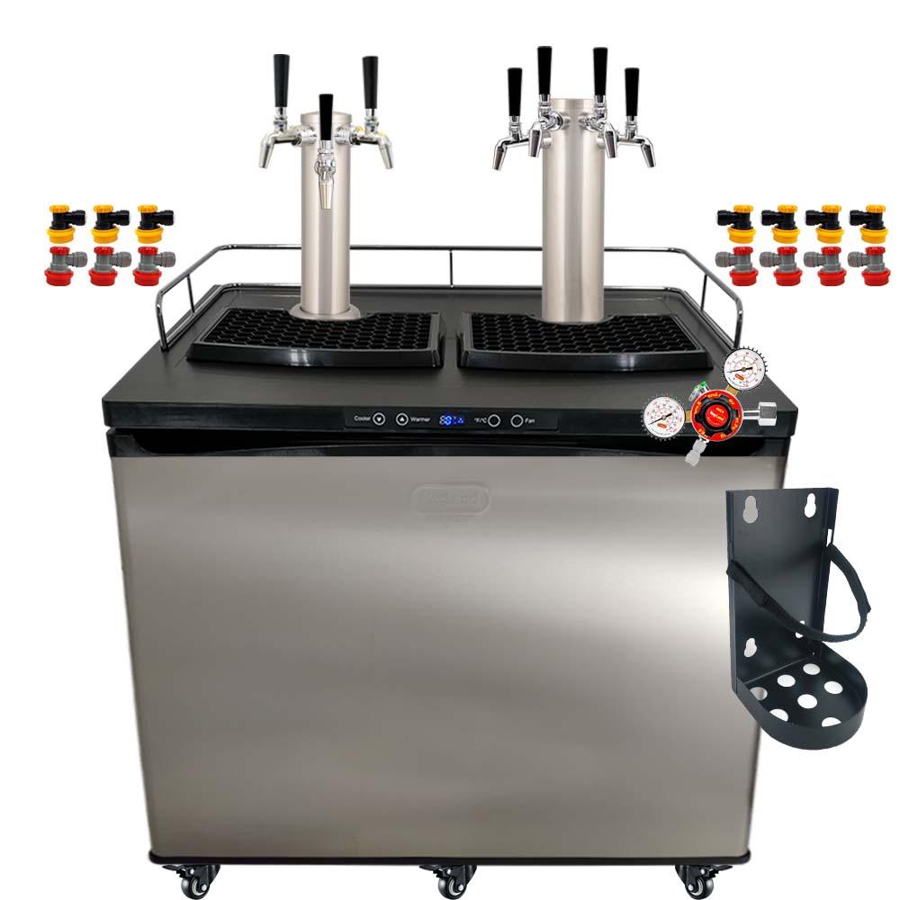 Series X Plus Kegerator Homebrew Bar Kit - KegLand