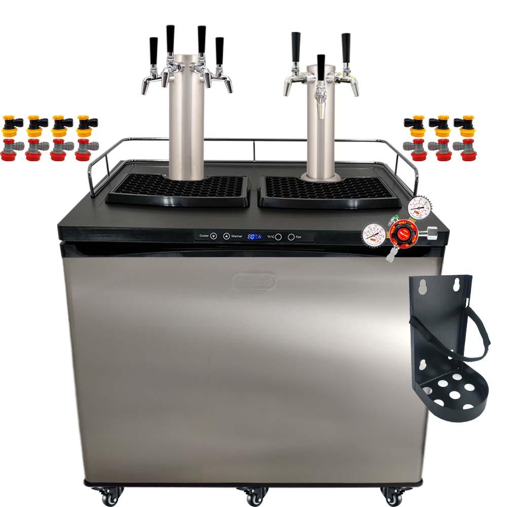 Series X Plus Kegerator Homebrew Bar Kit - KegLand