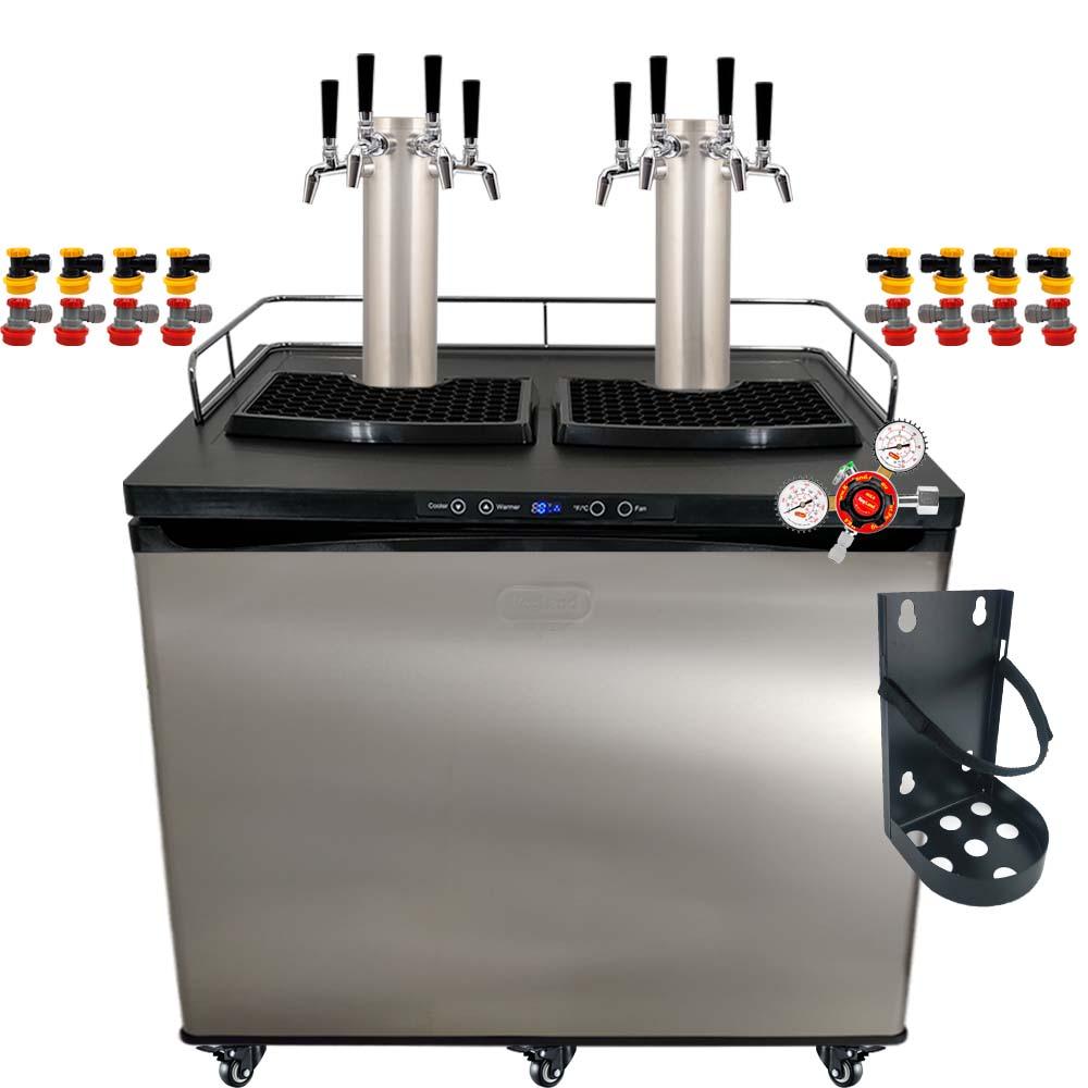 Series X Plus Kegerator Homebrew Bar Kit - KegLand