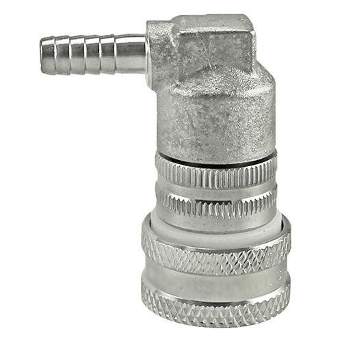 Stainless Gas Ball Lock Disconnect Barb - KegLand