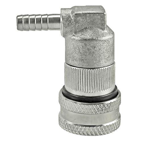 Stainless Liquid Ball Lock Disconnect Barb - KegLand