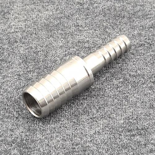 Stainless splicer 6mm Barb X 10mm Barb - KegLand
