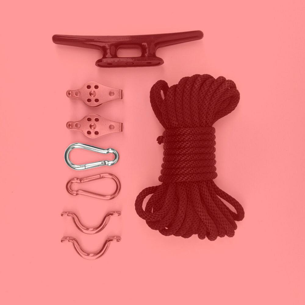 Stainless Steel BrewZilla Pulley - Replacement Carabiner - KegLand