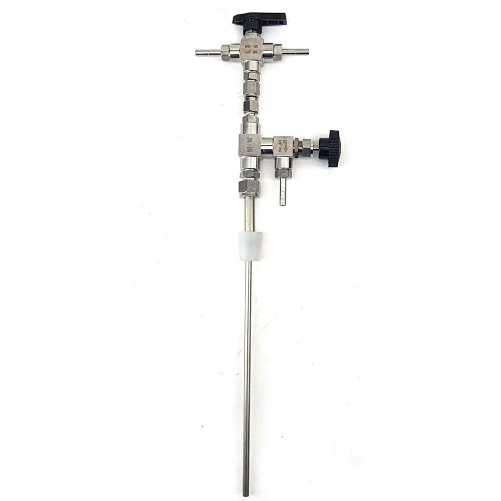 Stainless Tee Type Counter Pressure Bottle Filler - KegLand