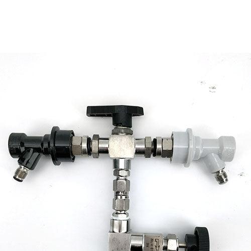 Stainless Tee Type Counter Pressure Bottle Filler - KegLand