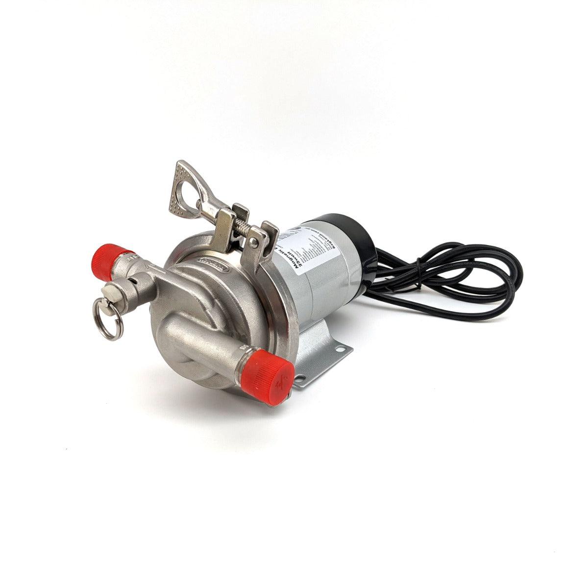 TC Breakdown - 3 Inch Tri-Clover Stainless Steel Pump - 25w Magnetic Pump - Inline (220-240v) - KegLand