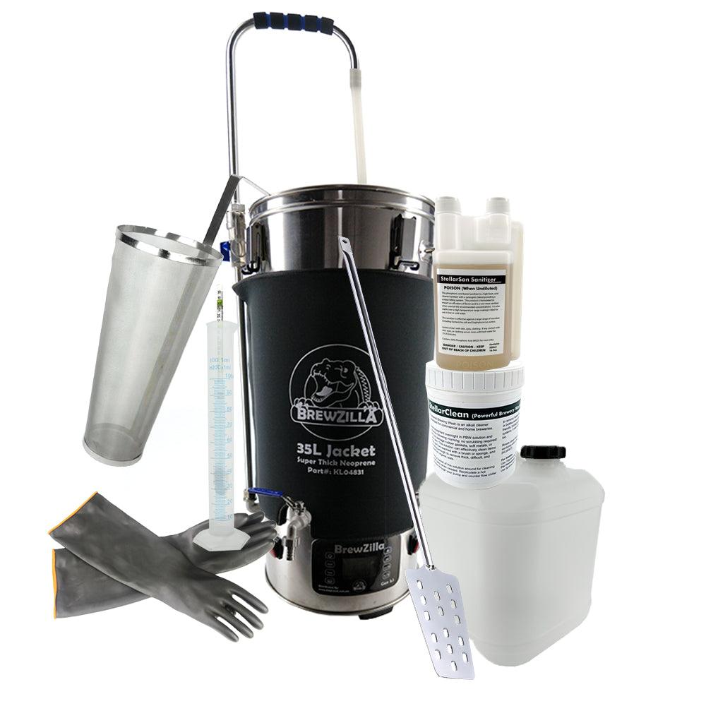 Thank you for using the 35L BrewZilla Beginner Pack - KegLand