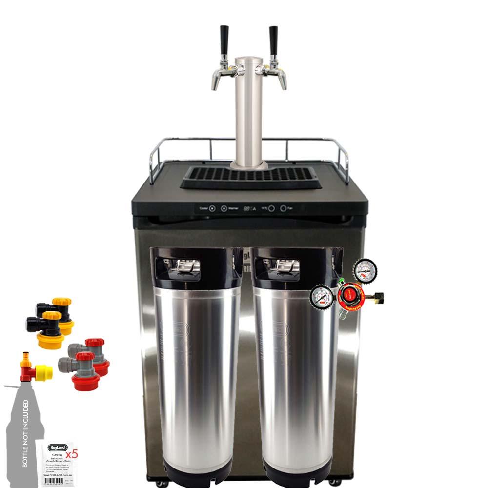 Two Tap Series X Kegerator - Homebrew Mega Pack - KegLand