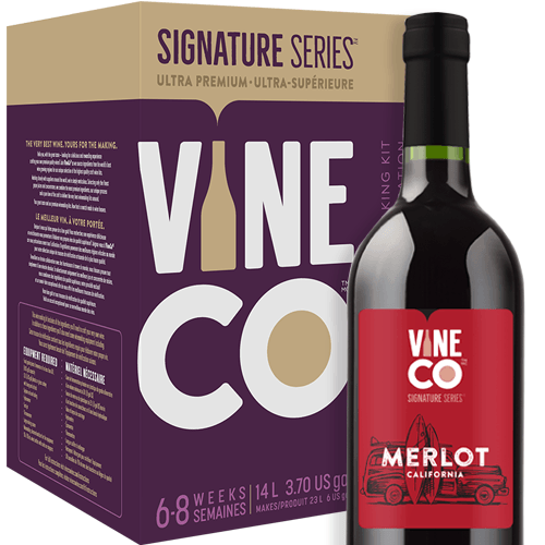 VineCo - Signature Series Merlot (California) - Wine Making Kit - KegLand