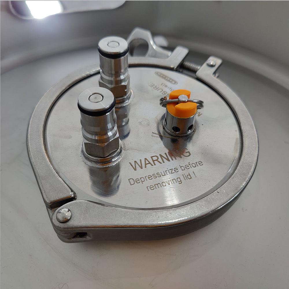 YELLOW Cornelius type Pressure Relief Valve (RPV) (17psi/1.2BAR) - KegLand