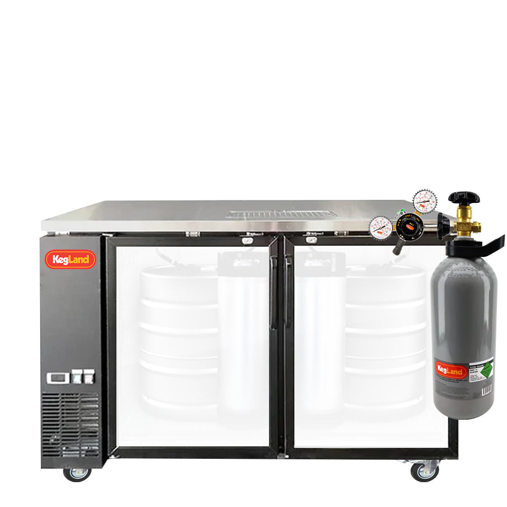 Grand Deluxe 3: The Ultimate Commercial-Grade Two Door Kegerator: Builder