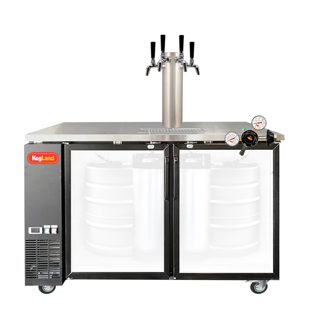 Grand Deluxe 3: The Ultimate Commercial-Grade Two Door Kegerator: Builder