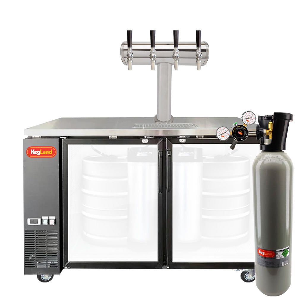 Grand Deluxe 3: The Ultimate Commercial-Grade Two Door Kegerator: Builder